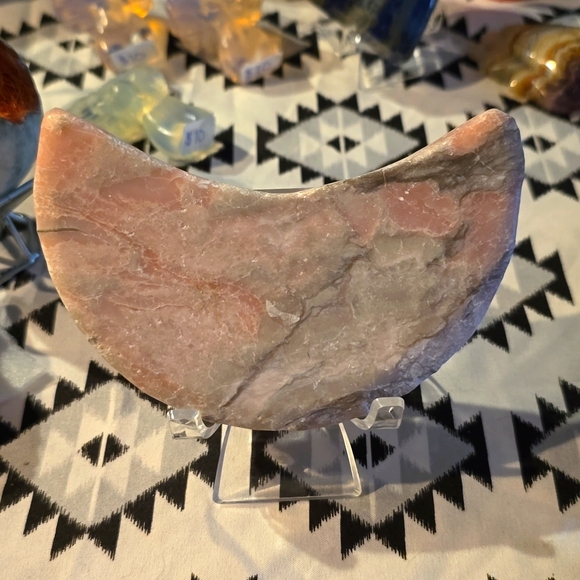 Pink Opal moon 🌙🩷 - Picture 2 of 4